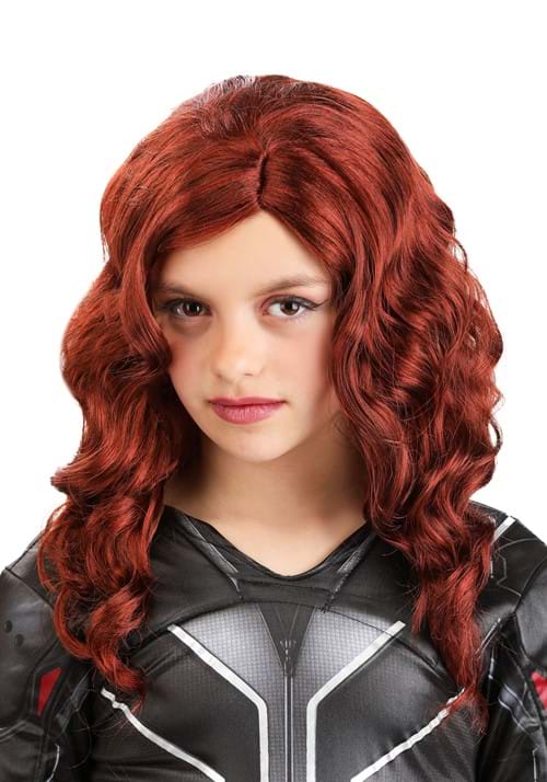 Marvel Black Widow Costume Wig for Girls - US 5809