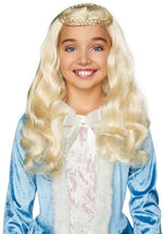 Girl's Medieval Blonde Queen Wig - US 8848