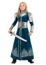Medieval Warrior Costume for Girls - US 0503
