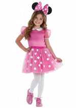 Girl's Pink Minnie Mouse Dress Costume - US 6629