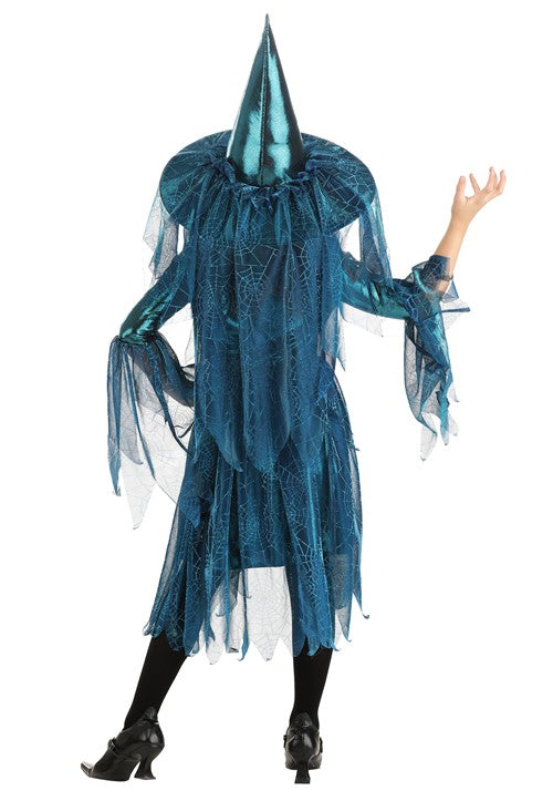 Moonlight Spider Witch Costume for Girls - US 7961