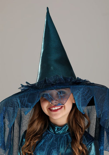 Moonlight Spider Witch Costume for Girls - US 7961