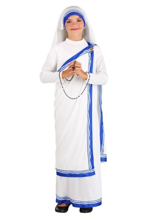 Girls Mother Teresa Costume - US 7833