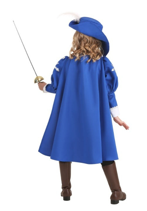 Musketeer Costume for Girls - US 3248