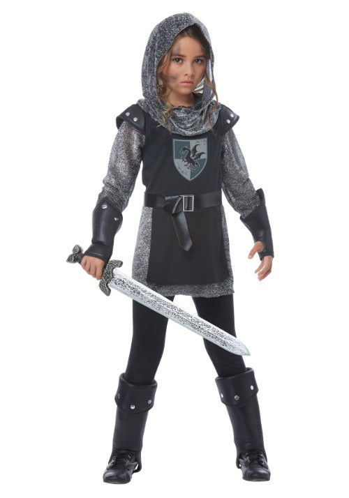 Girls Noble Knight Costume - US 3258