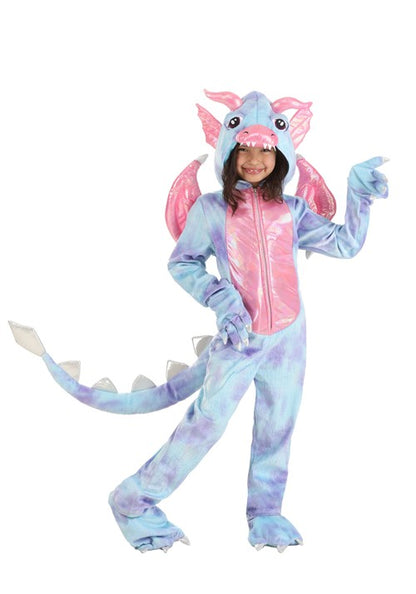 Pastel Dragon Costume for Girls - US 2088