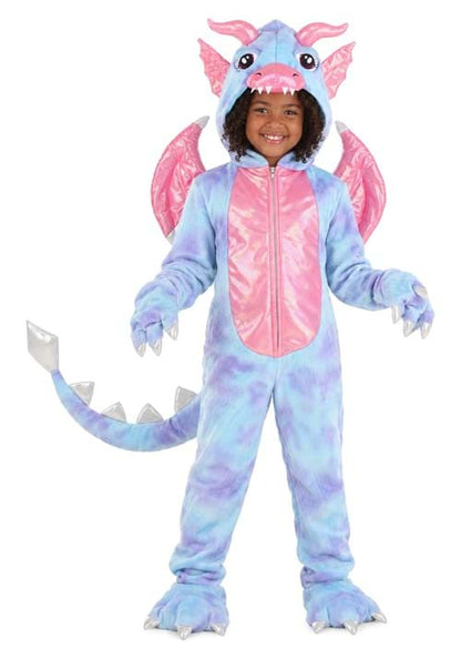 Pastel Dragon Costume for Girls - US 2088