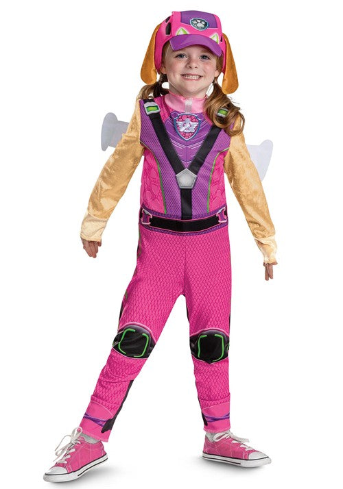 Girl's Paw Patrol Dino Movie Skye Classic Costume - US 3746