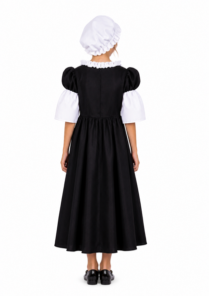 Girl's Pilgrim Peasant Costume - US 5810
