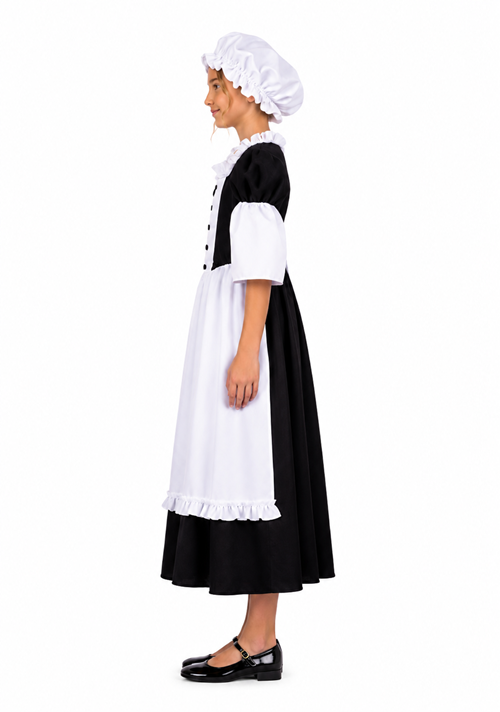 Girl's Pilgrim Peasant Costume - US 5810