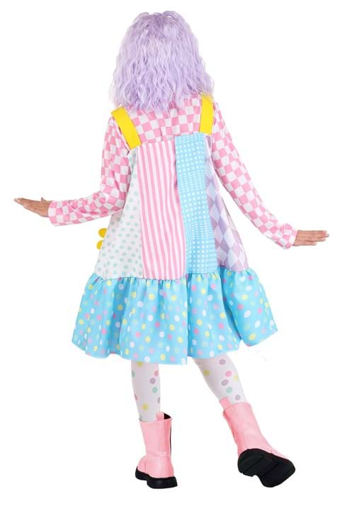 Pinafore Clown Costume Dress for Girls - US 6628