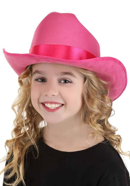 Pink Cowboy Costume Hat for Girls - US 6462