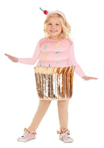 Pink Cupcake Toddler Costume for Girls - US 5415