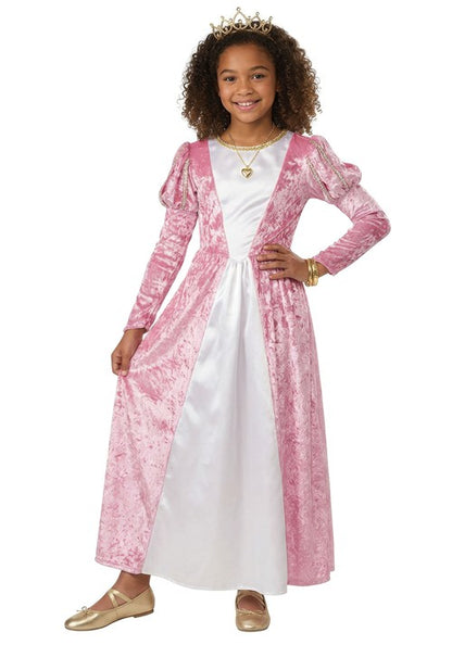 Girl's Pink Elegant Princess Costume Dress - US 4880