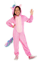 Pink Glitter Girl's Unicorn Costume - US 8790