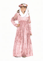 Girl's Pink Renaissance Princess Costume Dress - US 3164