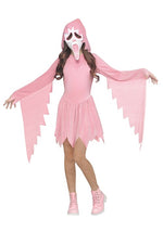Girl's Pink Sparkle Ghost Face Costume - US 1983