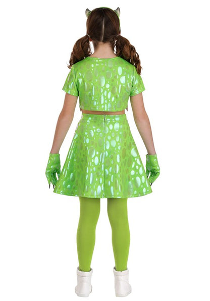 Girl's Pixar Monsters Inc. Mike Wazowski Costume - US 5192