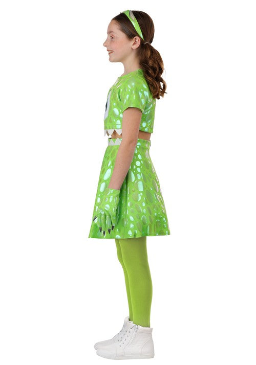 Girl's Pixar Monsters Inc. Mike Wazowski Costume - US 5192