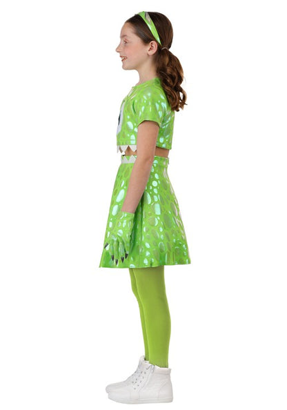 Girl's Pixar Monsters Inc. Mike Wazowski Costume - US 5192