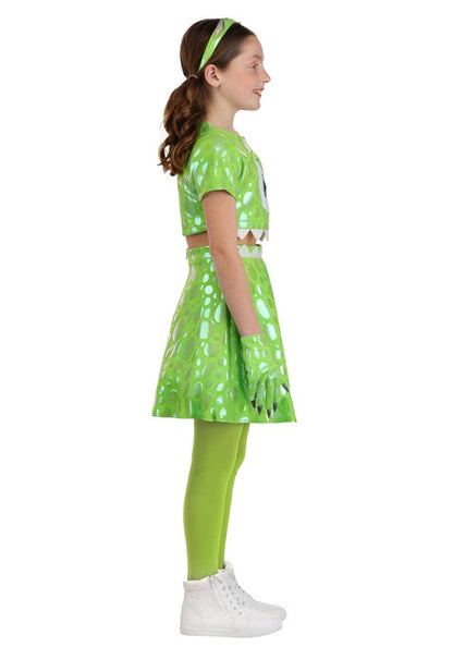 Girl's Pixar Monsters Inc. Mike Wazowski Costume - US 5192