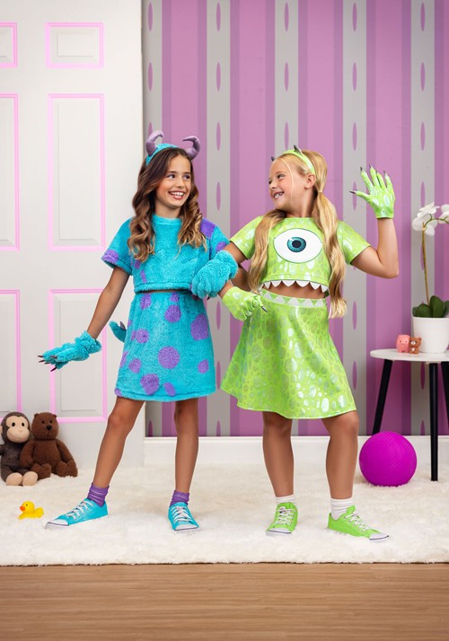 Girl's Pixar Monster's Inc Sulley Costume - US 1711