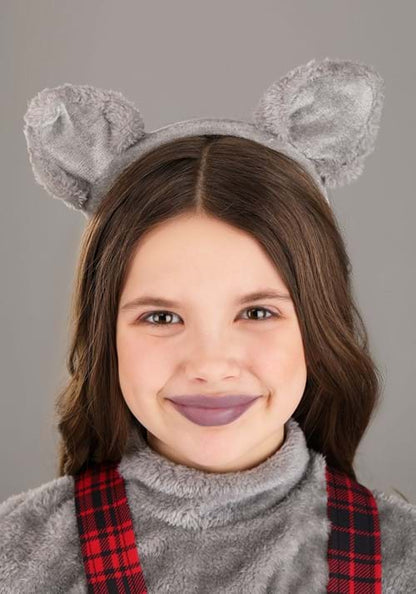 Plaid Werewolf Costume for Girls - US 2975