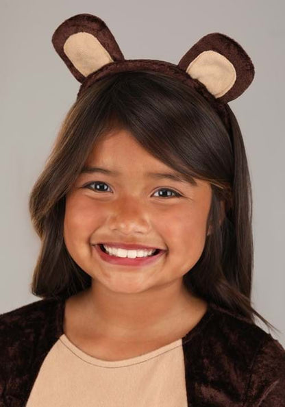 Girl's Playful Bear Costume Dress - US 5760