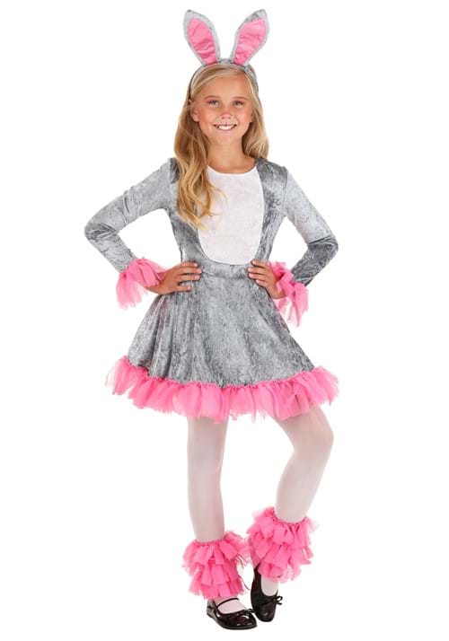 Girl's Playful Bunny Costume Dress - US 1474