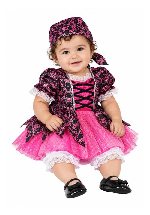 Girl's Precious Pink Pirate Infant Costume - US 4789