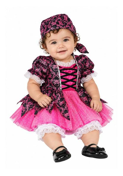 Girl's Precious Pink Pirate Infant Costume - US 4789