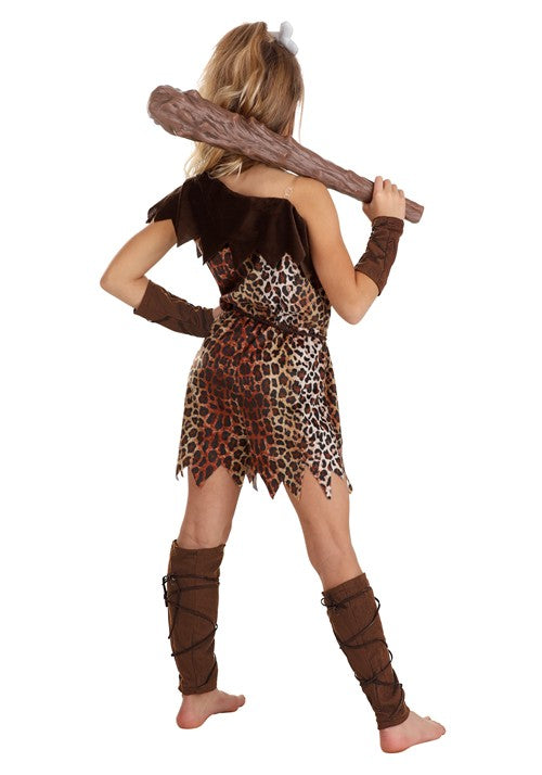 Prehistoric Cave Girl's Costume - US 3257