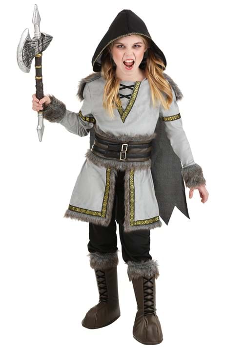 Premium Viking Costume for Girls - US 1222