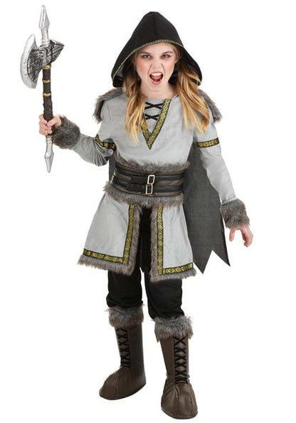 Premium Viking Costume for Girls - US 1222