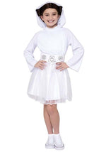 Girl's Princess Leia Star Wars Costume Dress - US 7905