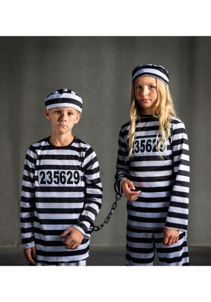 Girl's Prisoner Costume - US 9686