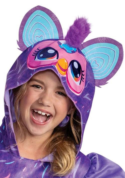 Girl's Purple Furby Costume Dress - US 6515