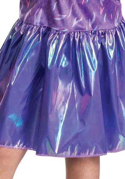 Girl's Purple Furby Costume Dress - US 6515