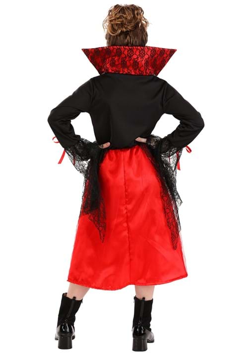 Girl's Regal Vampire Costume Dress - US 8017