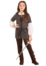 Girls Wolf Girl Costume - US 4407