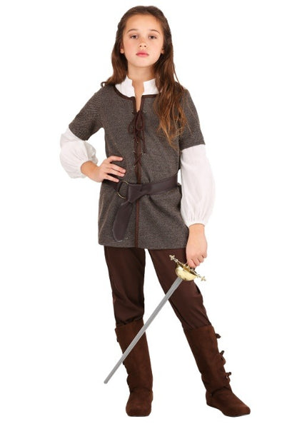 Girls Wolf Girl Costume - US 4407