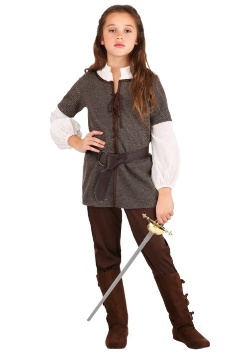 Girls Wolf Girl Costume - US 4407