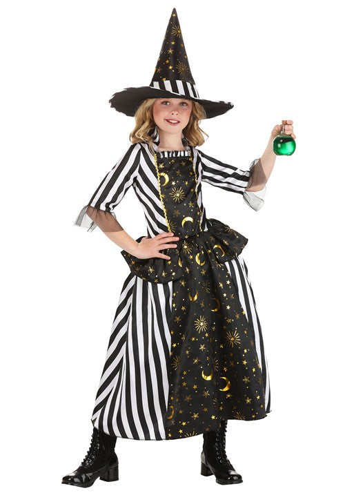 Girl's Rococo Witch Costume Dress - US 0067
