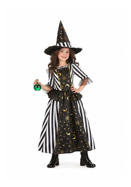 Girl's Rococo Witch Costume Dress - US 0067