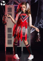 Scare U Cheerleader Sustainable Materials Costume for Girls - US 1379