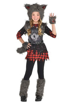 Girl's She-Wolf Costume - US 8296