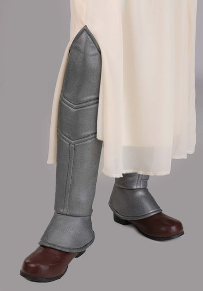 Girl's Shining Silver Joan of Arc Costume - US 1712
