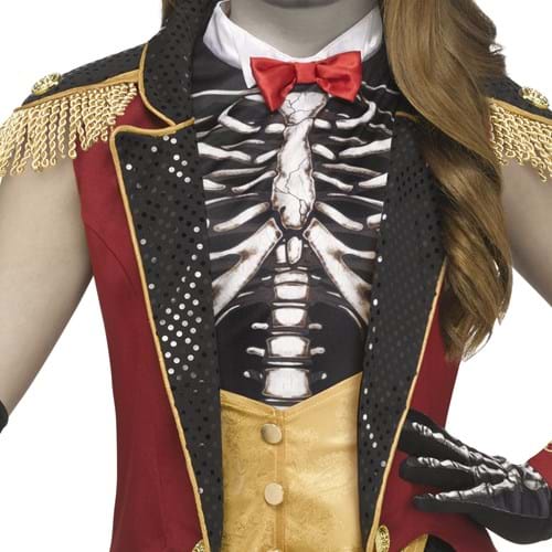 Skeletal Ringleader Costume for Girls - US 8673