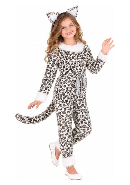 Girl's Snow Leopard Costume - US 5247
