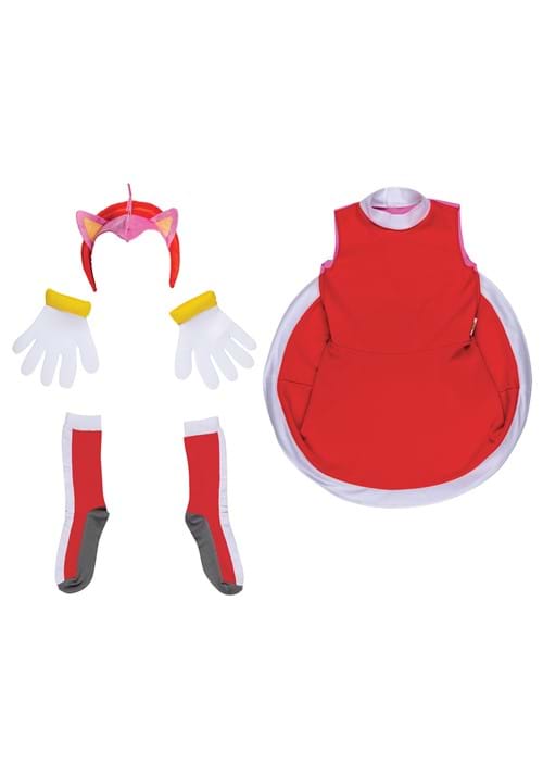 Girl's Sonic the Hedgehog Classic Amy Rose Costume - US 5600